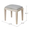 International Concepts Vanity Bench, Unfinished BE-2